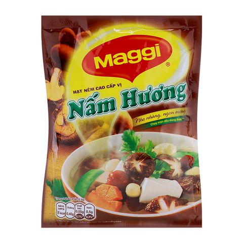 Hạt nêm Chay Nấm Hương Maggi 450g Thùng 20 bịch